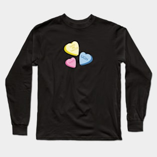 Candy Hearts Long Sleeve T-Shirt